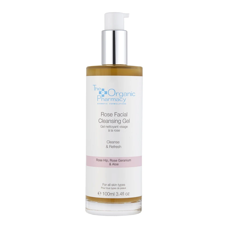 The Organic Pharmacy Rose Facial Cleansing Gel 3 The Organic Pharmacy Rose Facial Cleansing Gel