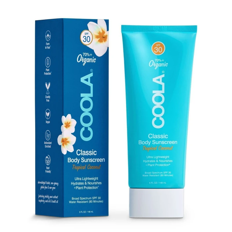 Coola Classic Spf 30 Body Lotion Tropical Coconut 3 Coola Classic Spf 30 Body Lotion Tropical Coconut